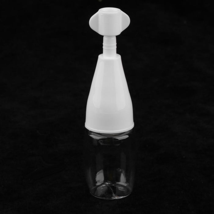 Crofta 10x Refillable Essential Oil Dropper Bottles Clear Trial Jar Cannings 10ml