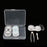 3 Pairs Portable Plastic Clear Contact Lens Boxes Travel Soaking Storage Case Remover Stick Tweezers Kit