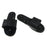 1 Pair Foot Massage Slippers Acupressure Massage Shoes Reflexology Sandals for Men Women, Black