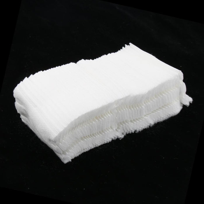 Crofta 100 Pieces Disposable Cotton Pads Cosmetic Remover Pad For Facial Cleansing