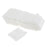 Crofta 100 Pieces Disposable Cotton Pads Cosmetic Remover Pad For Facial Cleansing