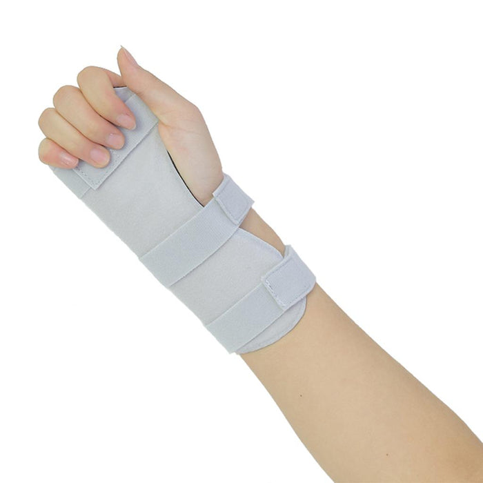 Crofta Wrist Splints Hand Support Brace - Breathable / Comfortable for Carpal Tunnel Tendonitis Sprains Fixation - Gray