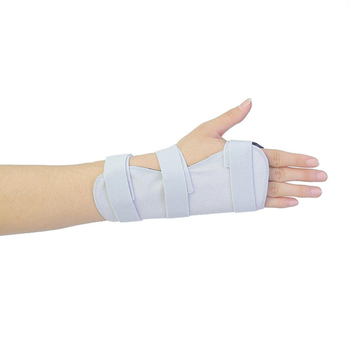 Crofta Wrist Splints Hand Support Brace - Breathable / Comfortable for Carpal Tunnel Tendonitis Sprains Fixation - Gray