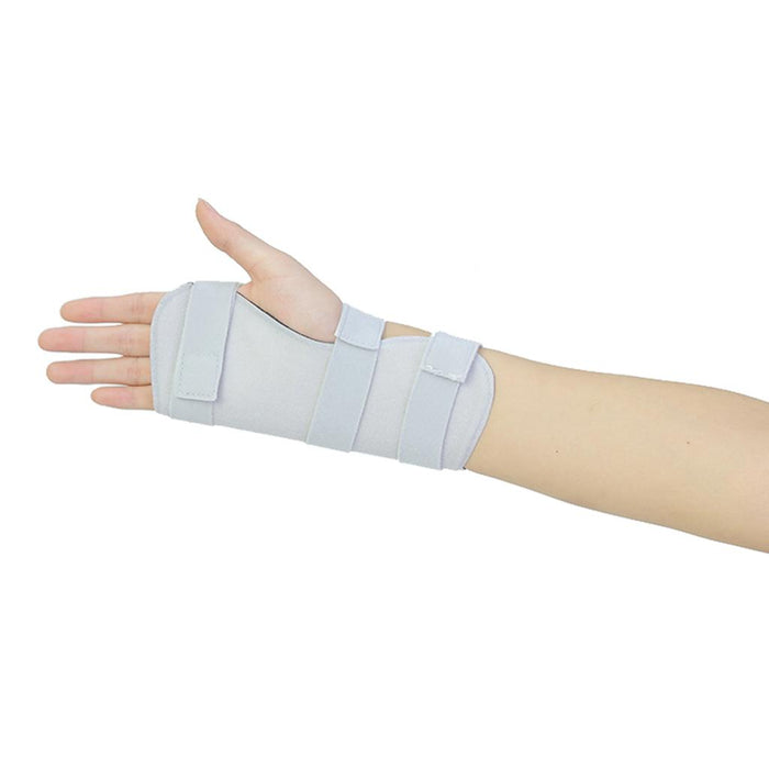 Crofta Wrist Splints Hand Support Brace - Breathable / Comfortable for Carpal Tunnel Tendonitis Sprains Fixation - Gray