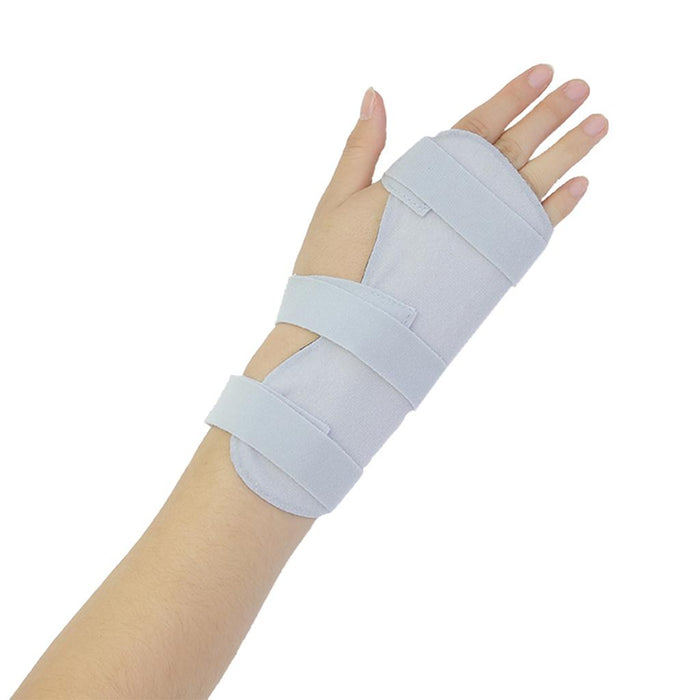 Crofta Wrist Splints Hand Support Brace - Breathable / Comfortable for Carpal Tunnel Tendonitis Sprains Fixation - Gray