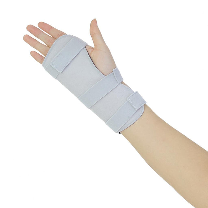 Crofta Wrist Splints Hand Support Brace - Breathable / Comfortable for Carpal Tunnel Tendonitis Sprains Fixation - Gray