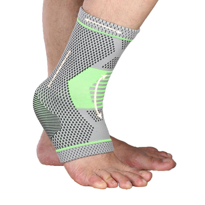 Crofta 1Piece Ankle Brace Compression Support Sleeve Foot Socks with Arch Support M