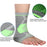 Crofta 1Piece Ankle Brace Compression Support Sleeve Foot Socks with Arch Support L