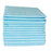 Crofta 10Pcs Disposable Incontinence Bed Pad Pet Training Pad Heavy Absorbency Blue