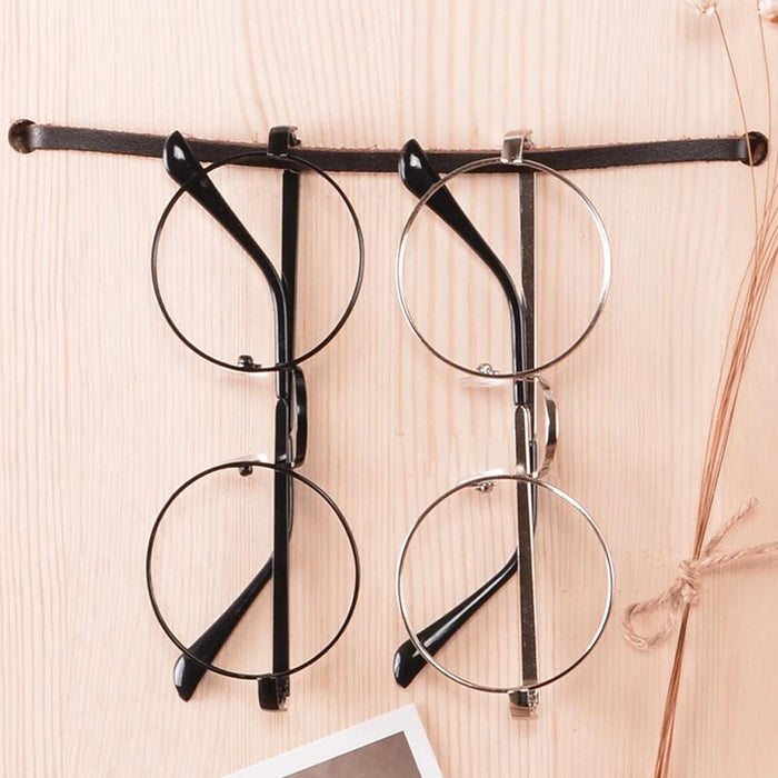 Crofta Wooden Sunglasses Rack Holder Glasses Display Stand, Stackable Organizer Holder for Retail Counter Home Desk