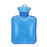 Crofta Mini 250ml Hot Water Bottle Bag with Soft Cloth Cover and Screw Top Blue