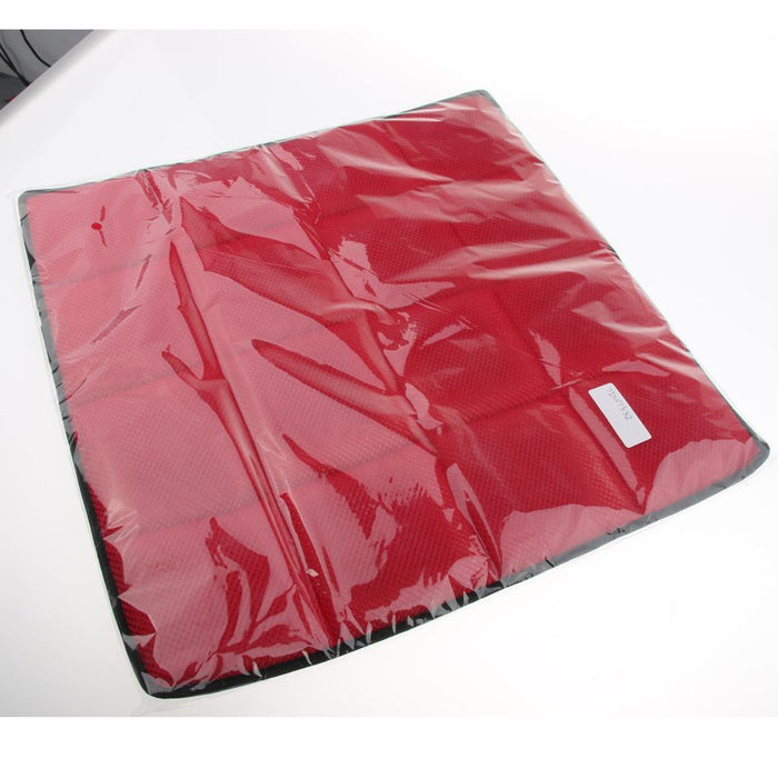 Crofta Breathable Non-Slip Chair Cushion Sweat-absorbing Car Seat Cover Pad Red