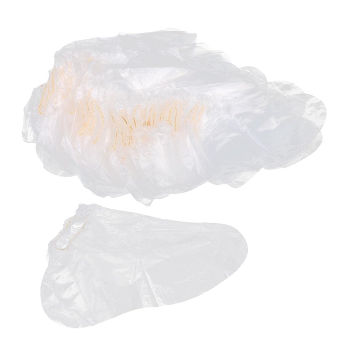 Crofta 100X Plastic Disposable Wax Foot Liners Paraffin Spa Therabath Foot Bags