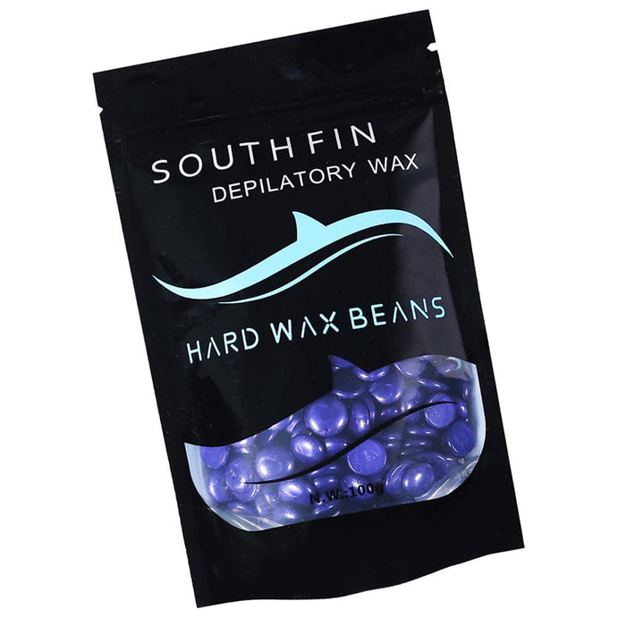 Crofta 100g Hard Wax Beads Women Men Hair Removal Depilatory Waxing Beans Lavender