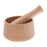 Crofta Wood Mortar and Pestle Spice Herb Grinder Mixing Grinding Bowl Crusher Set