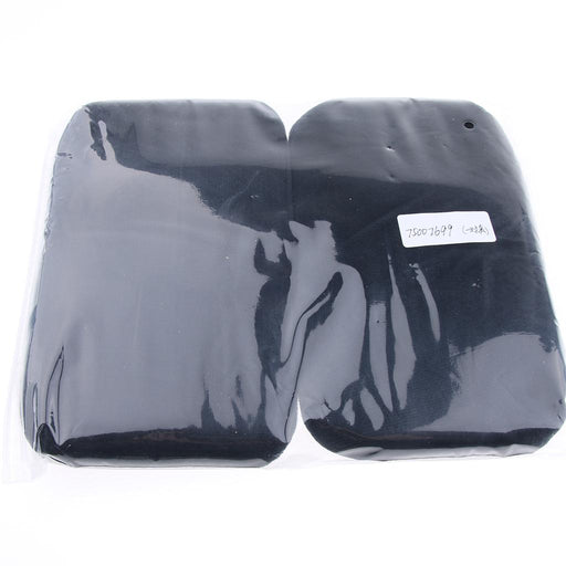 1 Pair Washable Wheelchair Armrest Replacement Cushion Pad Covers Black