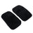 1 Pair Washable Wheelchair Armrest Replacement Cushion Pad Covers Black