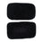 1 Pair Washable Wheelchair Armrest Replacement Cushion Pad Covers Black