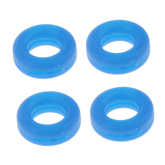 Crofta 2 Pairs Anti Slip Silicone Ear Hooks Holder for Glasses Dark Blue