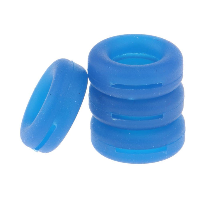 Crofta 2 Pairs Anti Slip Silicone Ear Hooks Holder for Glasses Dark Blue