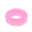 Crofta 2 Pairs Anti Slip Silicone Ear Hooks Holder for Glasses PInk