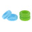 Crofta 2 Pairs Anti Slip Silicone Ear Hooks Holder for Glasses Green Light Blue