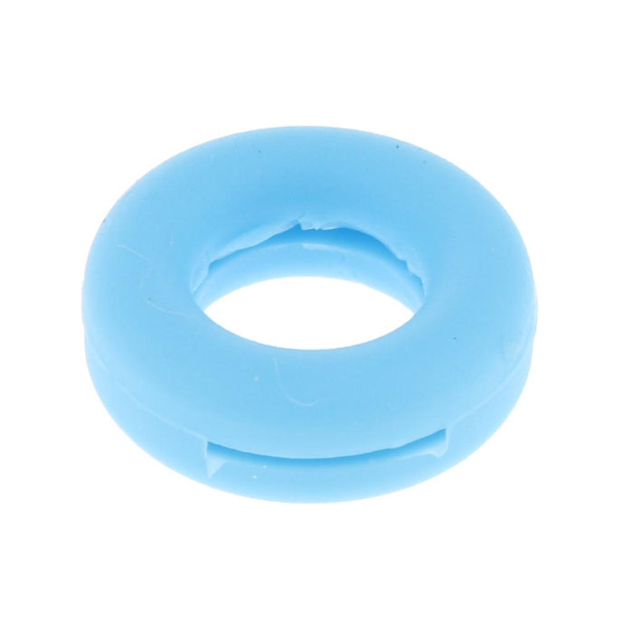 Crofta 2 Pairs Anti Slip Silicone Ear Hooks Holder for Glasses Light Blue