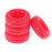 Crofta 2 Pairs Anti Slip Silicone Ear Hooks Holder for Glasses Red