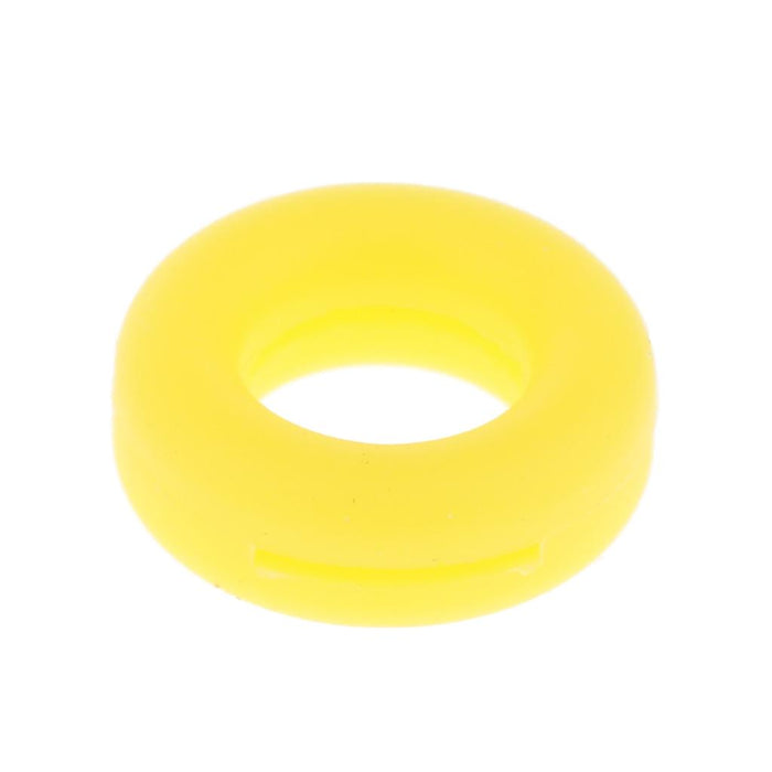 Crofta 2 Pairs Anti Slip Silicone Ear Hooks Holder for Glasses Yellow