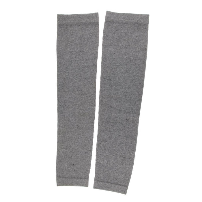 Crofta 1 Pair Women Winter Over Knee Footless Socks Leg Warmer Sleeves  Gray