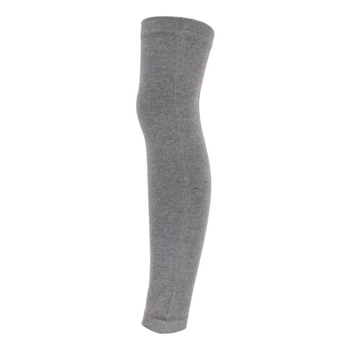 Crofta 1 Pair Women Winter Over Knee Footless Socks Leg Warmer Sleeves  Gray