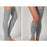 Crofta 1 Pair Women Winter Over Knee Footless Socks Leg Warmer Sleeves  Gray