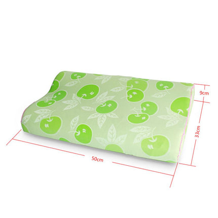 Crofta Wave Cervical Pillow Neck Support Cushion Massage Bolster for Sleeping Green