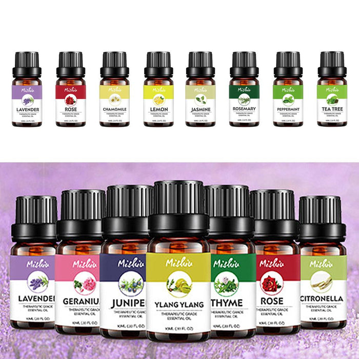 Crofta 10ml Natural Plant Extract Massage Essential Oils Aromatherapy Lavender