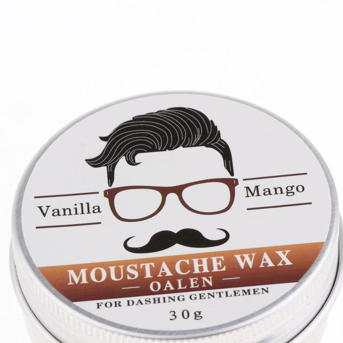 30g Men Beard Balm Conditioner Moustache Wax Grooming Cream Fruit Scent