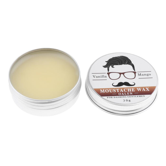 30g Men Beard Balm Conditioner Moustache Wax Grooming Cream Fruit Scent