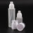 2 Pieces Glass spray Bottles Refillable Cosmetic Container 30ml/80ml White