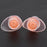 1 Pair Anti-noise Silicone Earplugs Hearing Protection Ear Plugs Orange