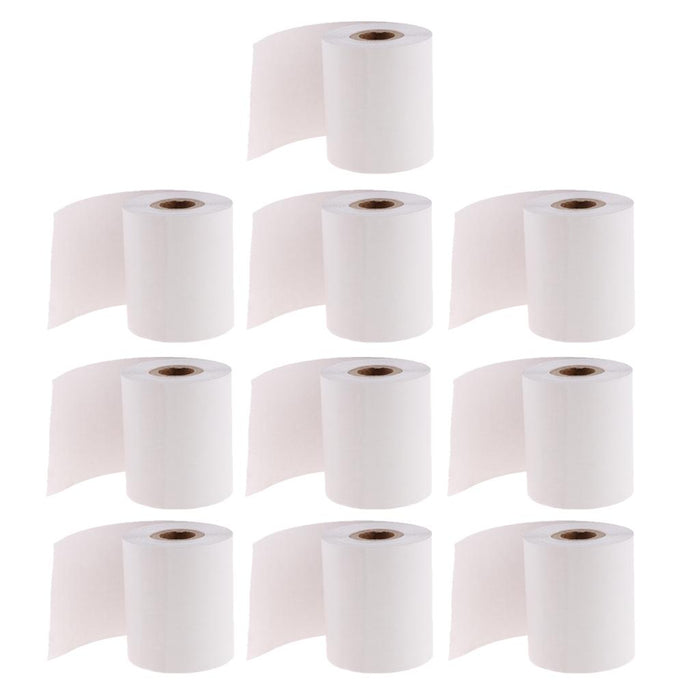 10Pieces Glasses Accessory Optometry Paper Credit Card Printing Paper Roll L