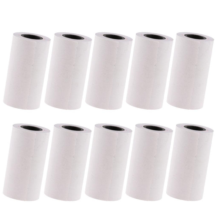 10Pieces Glasses Accessory Optometry Paper Credit Card Printing Paper Roll S