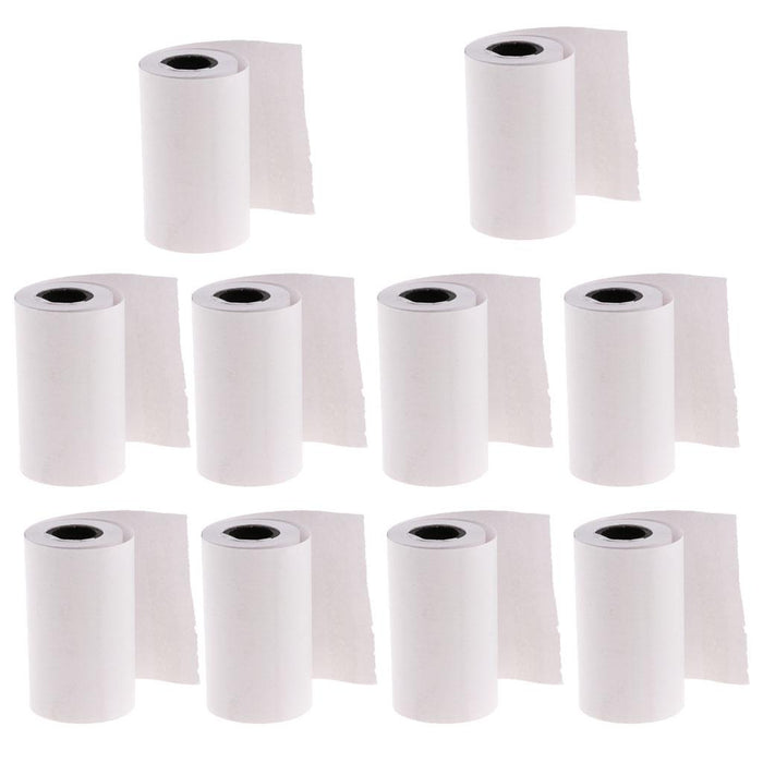 10Pieces Glasses Accessory Optometry Paper Credit Card Printing Paper Roll S