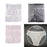 30 Pieces Non Woven Disposable Underwear Travel Panties for Women Men White