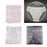 30 Pieces Non Woven Disposable Underwear Travel Panties for Women Men White