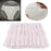 30 Pieces Non Woven Disposable Underwear Travel Panties for Women Men Pink