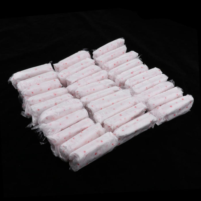 30 Pieces Non Woven Disposable Underwear Travel Panties for Women Men Pink