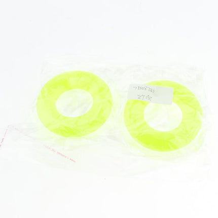 Crofta 2 Pieces Finger Gripper Strengthener Hand Grip Exerciser Ring bright green