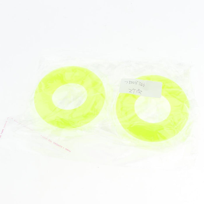 Crofta 2 Pieces Finger Gripper Strengthener Hand Grip Exerciser Ring bright green