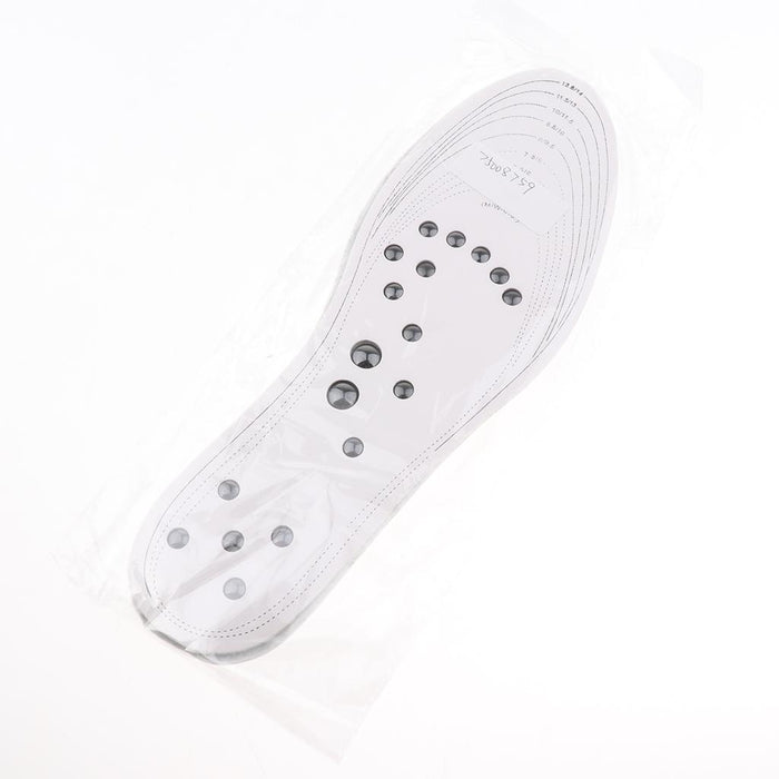 Crofta 1 Pair Memory Foam Shoe Inserts Massage Insole Cushion for Women Men White