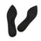 Crofta 2 Pairs Memory Foam Orthotic Arch Support Shoe Insoles Insert Pads Black