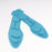 Crofta 2 Pairs Non-Slip Sponge Massage Insole with Heel Cushion Insert Unisex Blue